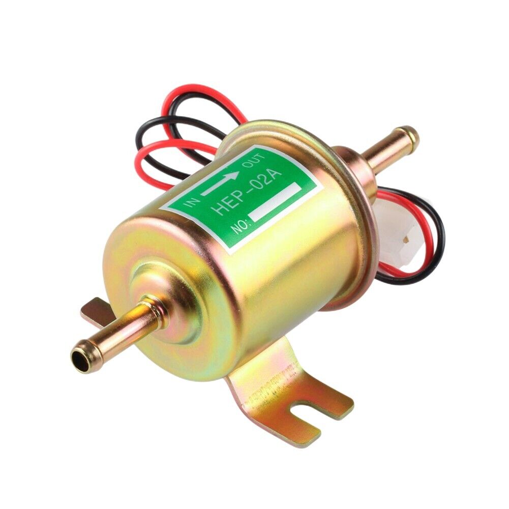 Dhouse 12V Fuel Pump 150L/H Electric Petrol Pump Universal Brass Petrol  Pump Car Fuel Pumps Self-priming Inline High Pressure Fuel Pump :  : Automotive