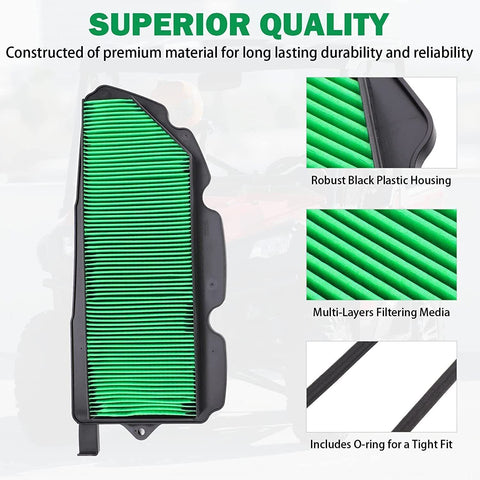 17215-HL4-A02 Air Filter Replacement For 2016-2021 Honda Pioneer 1000 1000-5 US17215-HL4-A02 Air Filter Replacement For 2016-2021 Honda Pioneer 1000 1000-5_5
