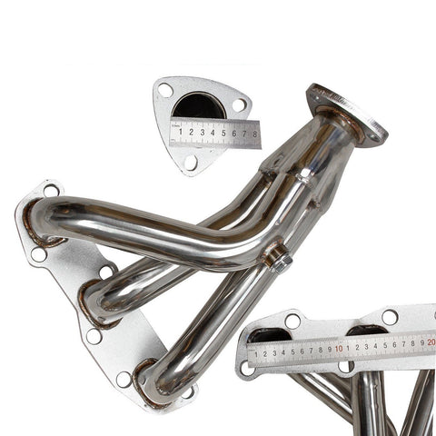 Stainless Steel Header Manifold Exhaust for 2002-2006 Nissan Altima VQ35DE V6 3.5L (Fits Manual Models)
