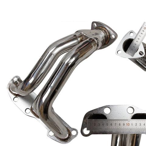 Stainless Steel Header Manifold Exhaust for 2002-2006 Nissan Altima VQ35DE V6 3.5L (Fits Manual Models)