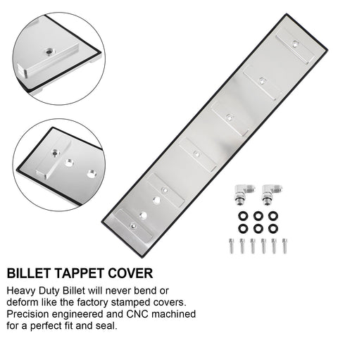 For 1989-02 Cummins 5.9L 12v 24v Dual Port Ram VE44 P7100 Pumps Tappet Cover Kit