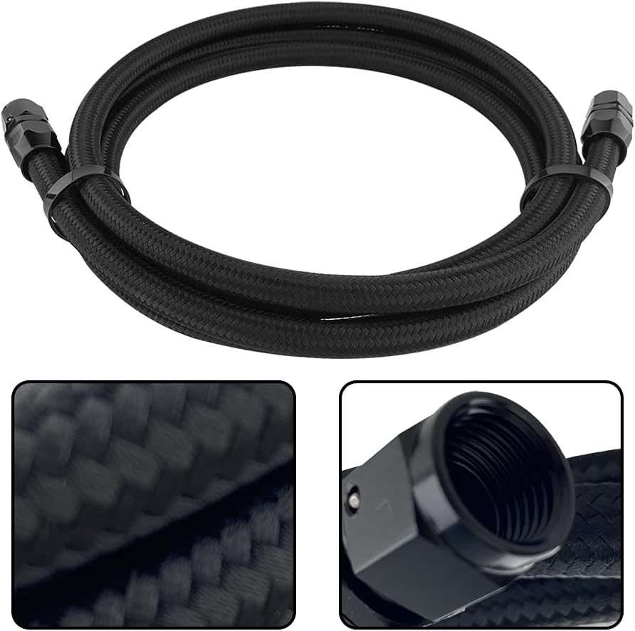 6AN Flexible PTFE Transmission Cooler Hose Lines Fitting