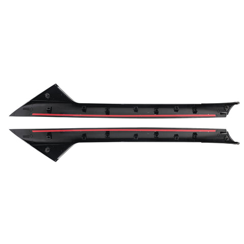 A-Pillar Molding Windshield Outer Trim Compatible with 2011-2019 Ford Explorer 4 Door Utility