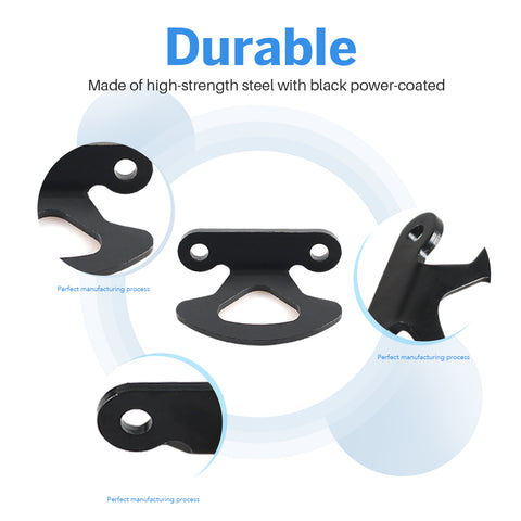 4 Pcs Tie Down Hooks Compatible for 2000-2017 Ford