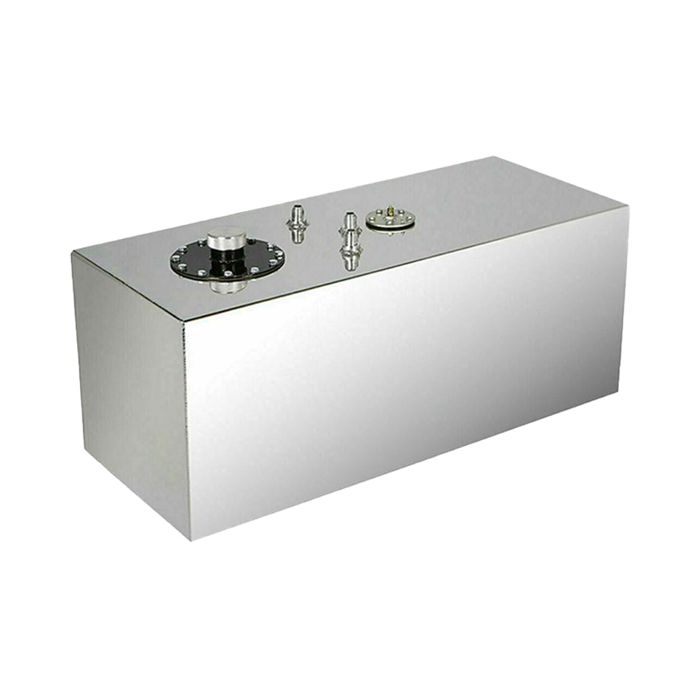 19 Gallon Aluminum Top Feed Fuel Cell Gas Tank+Cap+Level Sender 72L