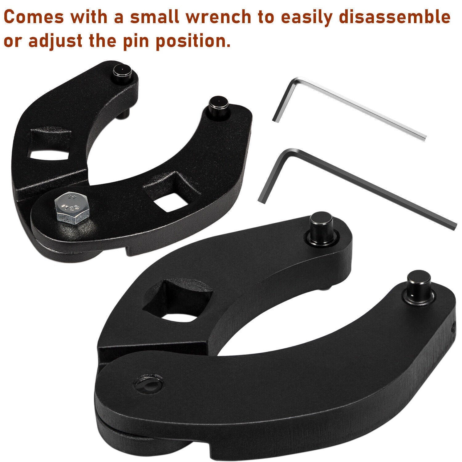 Adjustable Gland Nut Wrench 1266 +7463 Spanner Tool Set for Hydraulic Cylinder_7