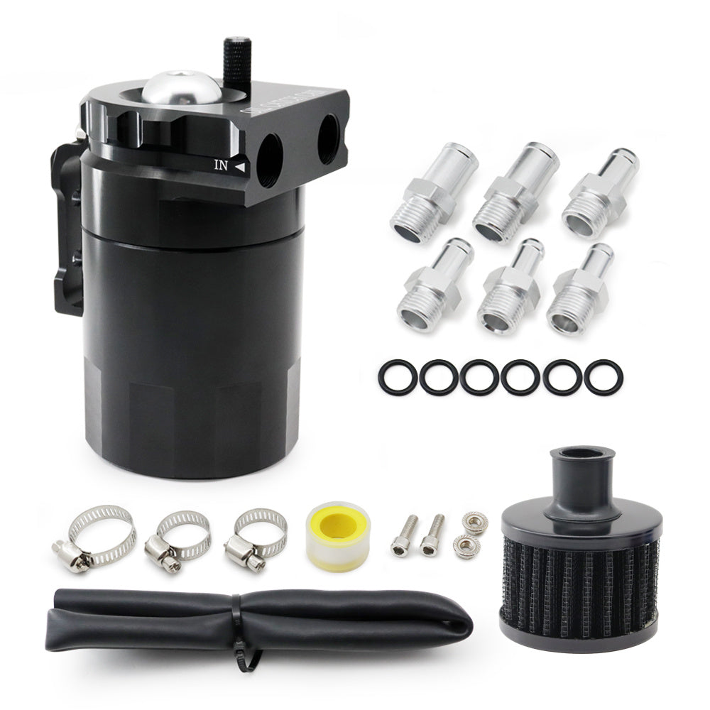 https://www.gstpautoparts.com/cdn/shop/files/Baffled_Oil_Catch_Can_Kit_Black.jpg?v=1699263961