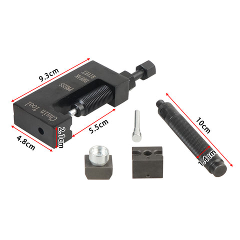 Motorcycle Chain Breaker Kit Chain Cutter Rivet Tool - Foto 10