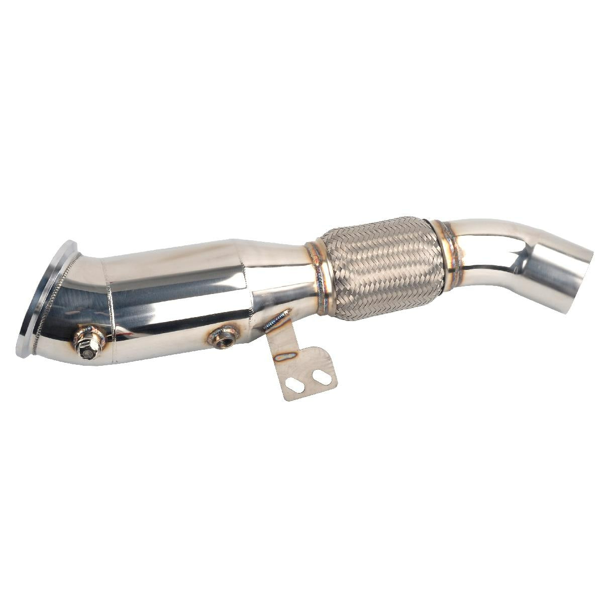 BMW 2016+ B58 F&G Series 3.0L 335i 340i F30/F34 4.5″ Catless Exhaust Downpipe