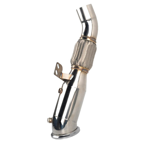 BMW 2016+ B58 F&G Series 3.0L 335i 340i F30/F34 4.5″ Catless Exhaust Downpipe