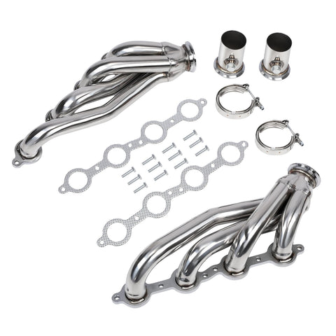 Truck Headers For 60-86 C-10 LS Chevy GMC LS1 LS2 LS3 LS6 LS9 (Conversion Swap)