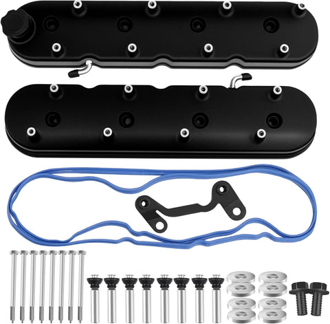 GM LS Natural cast aluminum high bonnet with coil mounting