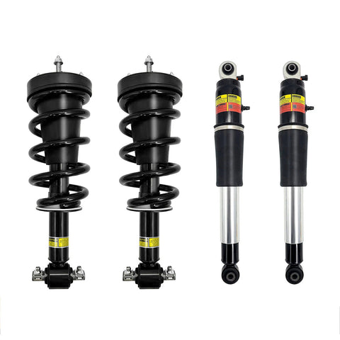 4PCS Front Strut Assy Rear Shock for Magneride Cadillac Escalade Suburban Yukon