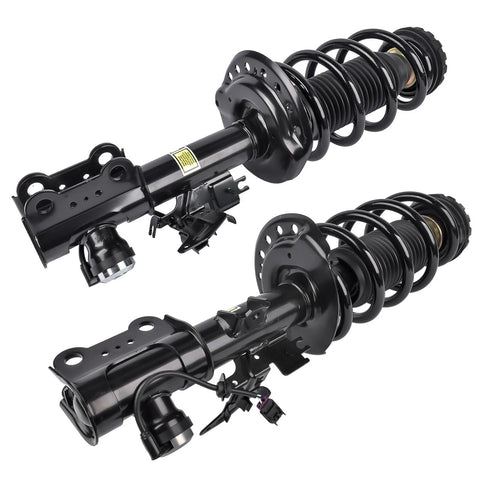 2Pcs Front Shock Strut Assys for 2010-2016 Cadillac SRX w/ Electric Left & Right