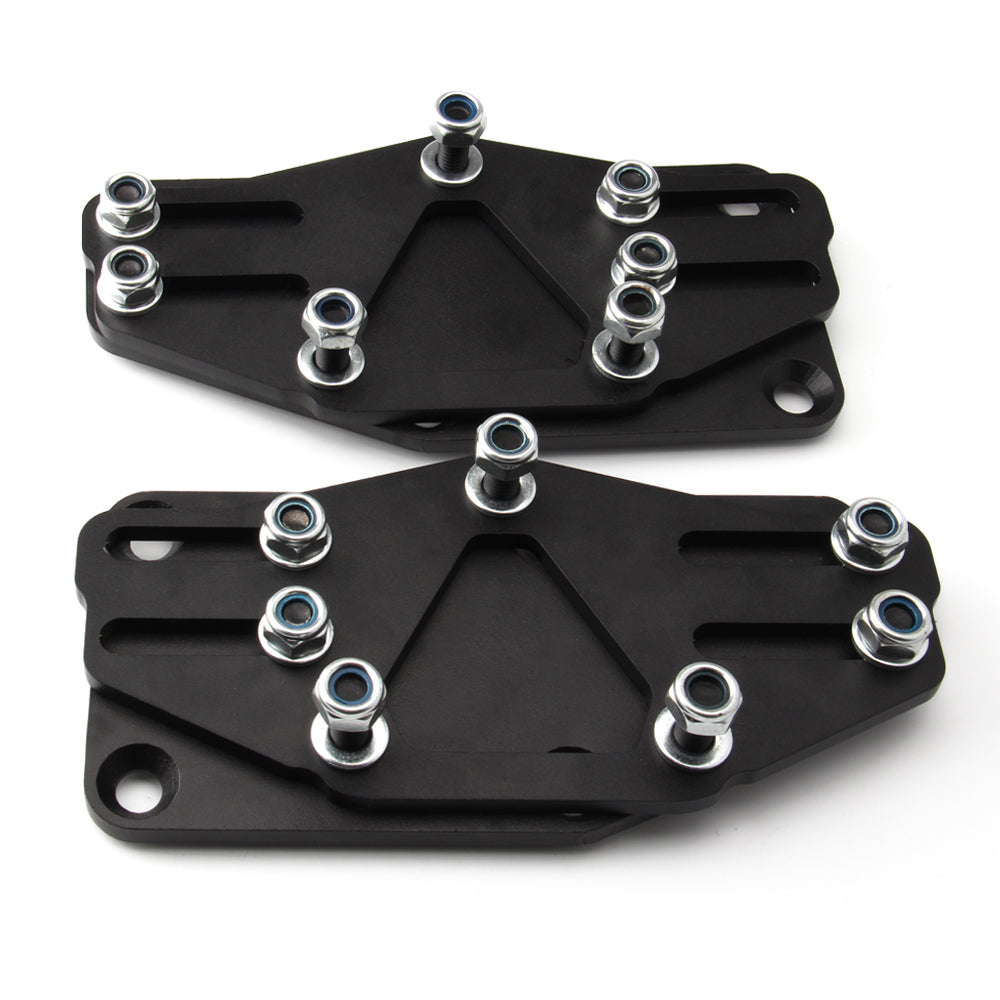 LS Conversion Adjustable Swap Mounts 58-72 Cars & Trucks Plain Steel_5