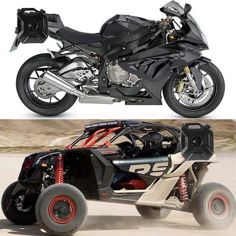 Motorcycle Portable Gas Tank 5L Jerry Can For Honda KTM BMW Street ATV Off Road