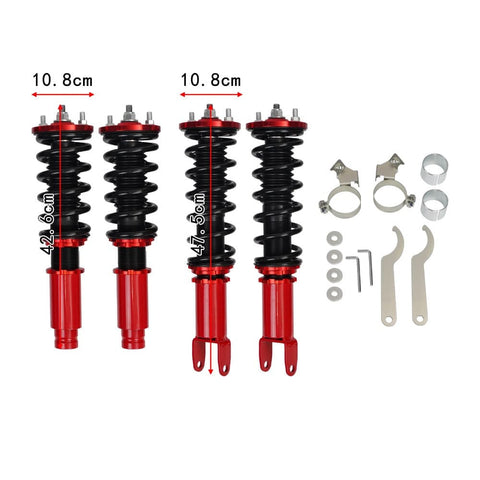 Coilovers Suspension Adj Height Shocks Absorbers Kits For 96-00 Honda Civic