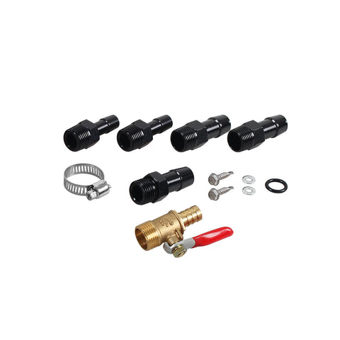 Oil Catch Can Kit Reservoir Baffled Tank with Breather Filter Universal Aluminum_2