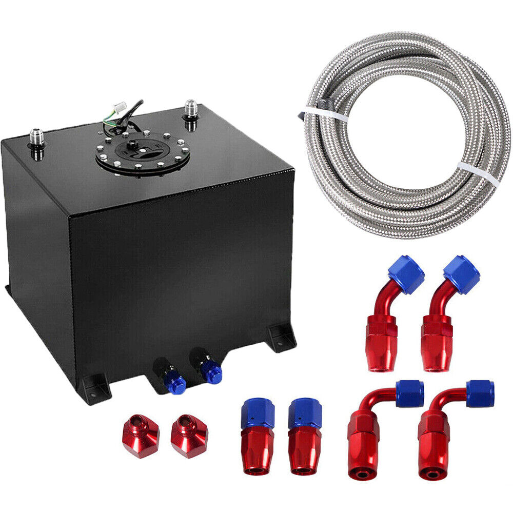 GSTP 15 Gallon Aluminum Street/Drift/Strip/Racing Fuel Cell Gas Tank+ Level Sender