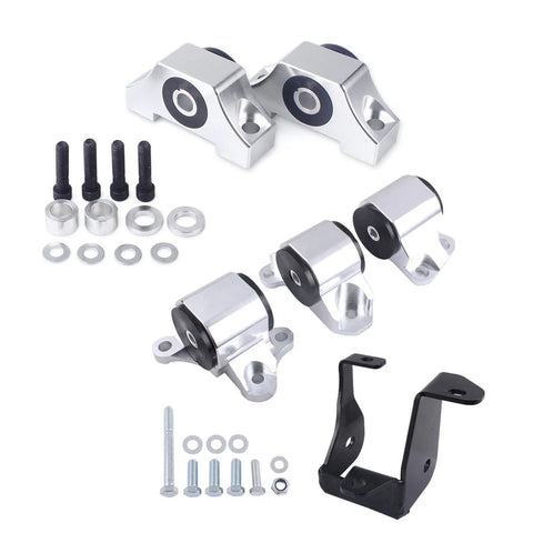 Honda civic 96-00 Solid Billet Engine Mount Set (3 BOLT) EK/EJ/EM/B16/B18/D16