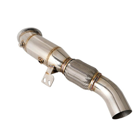 BMW 2016+ B58 F&G Series 3.0L 335i 340i F30/F34 4.5″ Catless Exhaust Downpipe