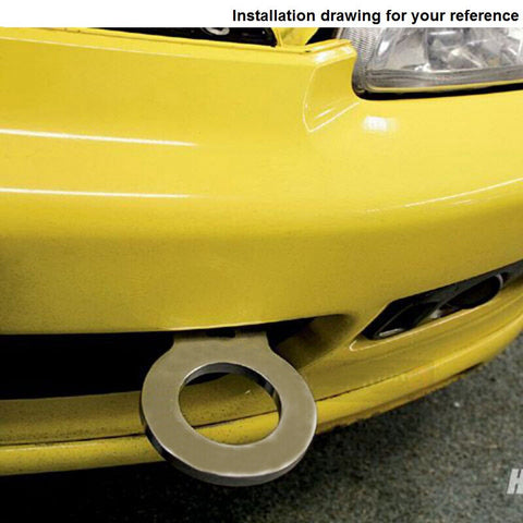 Universal Racing Car Front Tow Hook Fit
