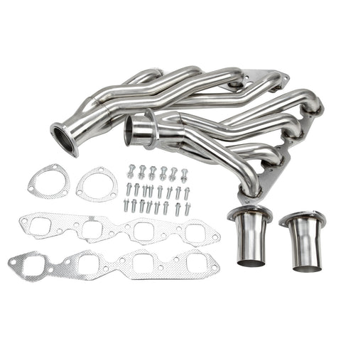Chevy GMC V8 396 402 427 454 502 BBC Camaro Chevelle Stainless Steel Shorty Headers