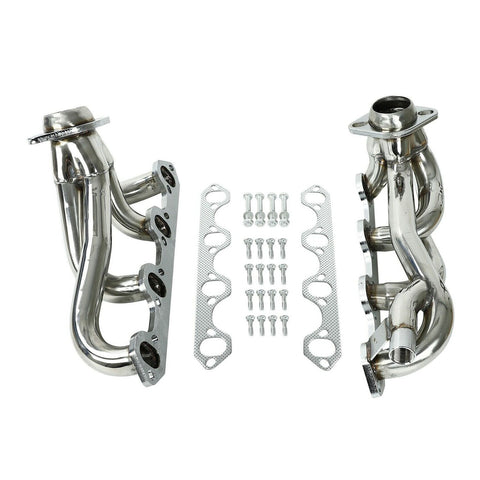 Stainless Exhaust Header Ford F150 F250 Bronco 87-96 5.8L V8