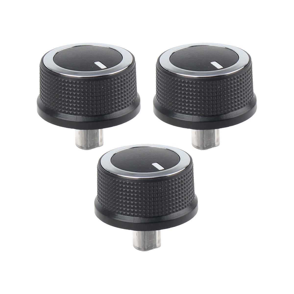 For 08-17 Chevrolet Express Van Savana A/C Heater TEMP CONTROL KNOB GM 3Pcs