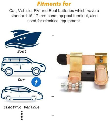 High-Performance Brass Blade Battery Isolating Switch For Automotive and Marine Applications