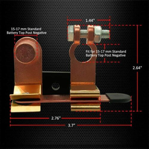 High-Performance Brass Blade Battery Isolating Switch For Automotive and Marine Applications