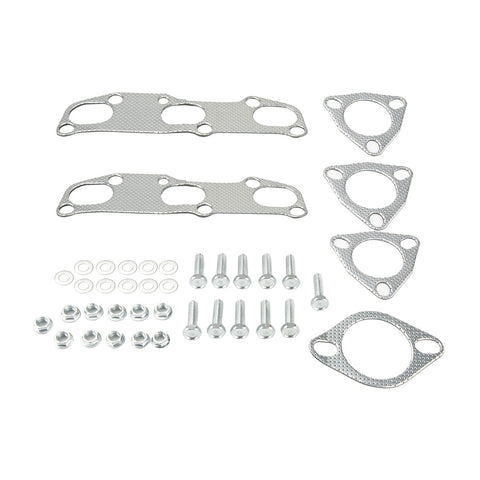 Stainless Steel Header Manifold Exhaust for 2002-2006 Nissan Altima VQ35DE V6 3.5L (Fits Manual Models)