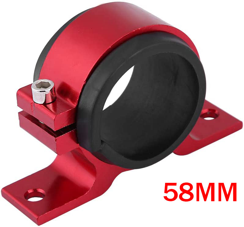 50MM/58MM Single Clamp Cradle Fuel Pump Bracket Fuel Filter Mounting Bracket